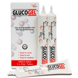 Glucogel 25g x 3 tubes Best before end 10/2026