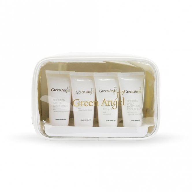 Green Angel Discovery Gift Set30ml Cleanser, 50ml Toner, 30ml Daily Moisture, 30ml Collagen Face Cream, 30ml Shower Gel, 30ml Shampoo, 30ml Conditioner, 30ml Body Lotion