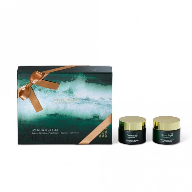 Green Angel Pro Collagen & Night Gift Set50ml Collagen Face Cream, 50ml Night Cream