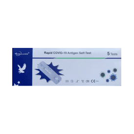 Healgen SARS-CoV-2 Rapid Antigen Lateral Flow Test 5 pack (expiry 31/7/26)