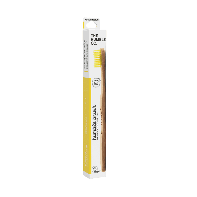 Humble Brush - Adult Medium Yellow