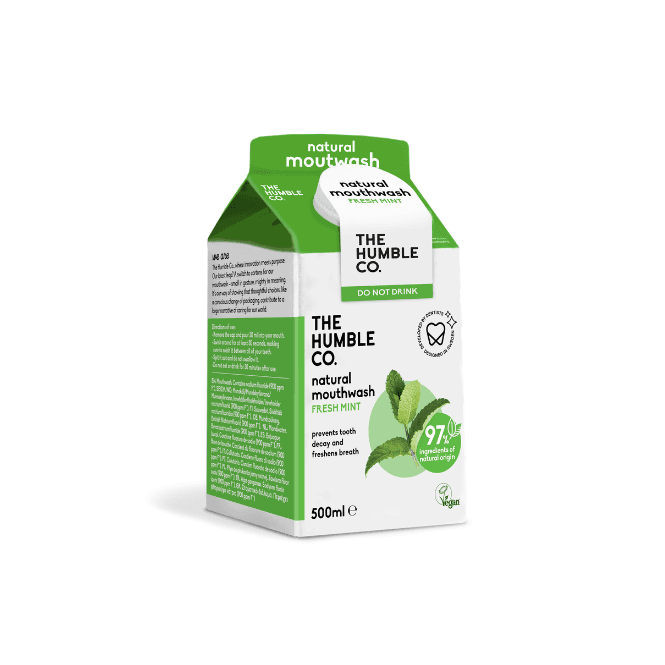 Humble Natural Mouthwash 500ml - Fresh Mint