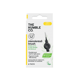 HUMBLE PLANT BASE INTERDENTAL BRUSH SIZE 4 6PK