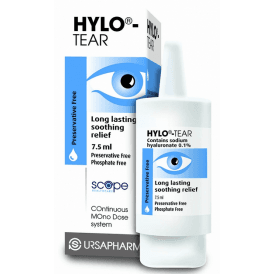 Hylo-Tear 0.1% Preservative Free Ophthalmic Solution 10ml