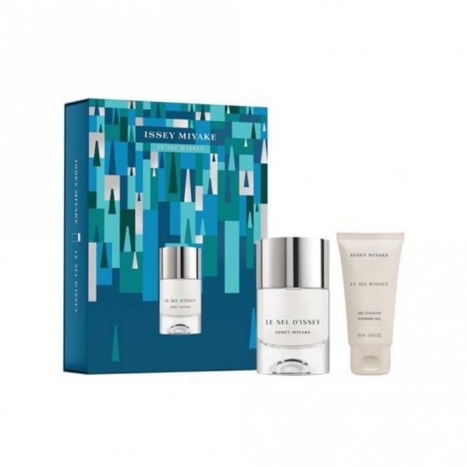 I6577 Issey Miyake Le Sel D'Issey 50ml 2pc Gift Set50ml Edt Spr, 50ml Shower Gel