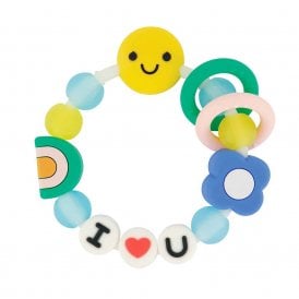 Infantino Bracelet Teether I Love You