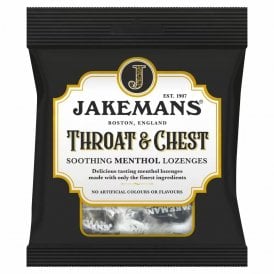 Jakemans Throat & Chest Soothing Menthol Lozenges 73g