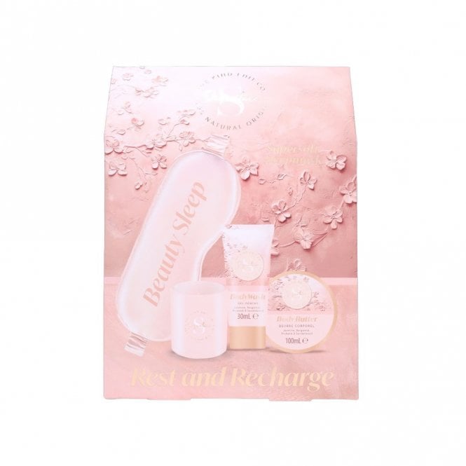 Kind Beauty Sleep Gift Set100ml Body Butter, 30ml Body Wash, Eye Mask, 50g Candle