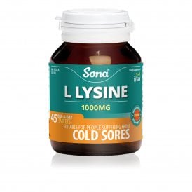 L Lysine 1000mg 45 Tabs