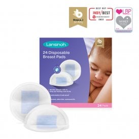 Lansinoh Disposable Nursing Pads 24's