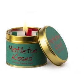Lily Flame Candle Mistletoe Kisses