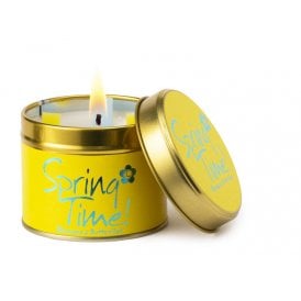 Lily Flame Candle Springtime