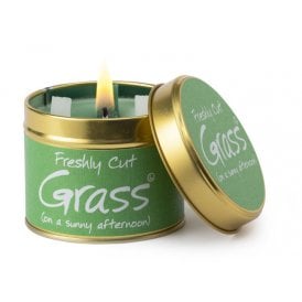 Lily Flame Cut Grass Candle