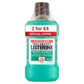 Listerine Freshburst 250ml 2 for €4
