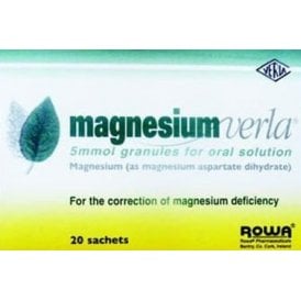 Magnesium Verla Sachets 5mmol granules for Oral Solution 20 Sachets