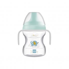MAM Learn To Drink Boys Cup With Glow Handles 190ml 6+ Months