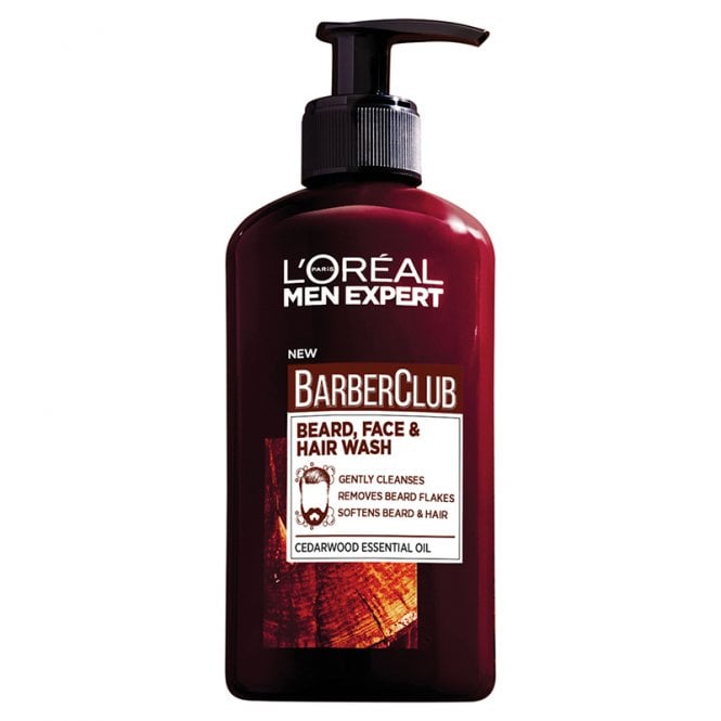 Men Expert Barber Club Beard Face & Hair Wash 200ml
