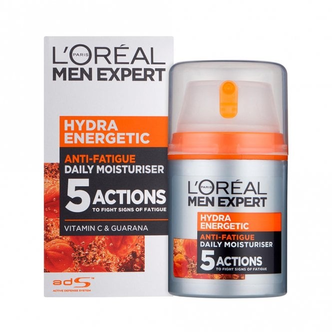 Men Expert Hydra Energetic Anti Fatigue Moisturising Lotion 50ml (8253)