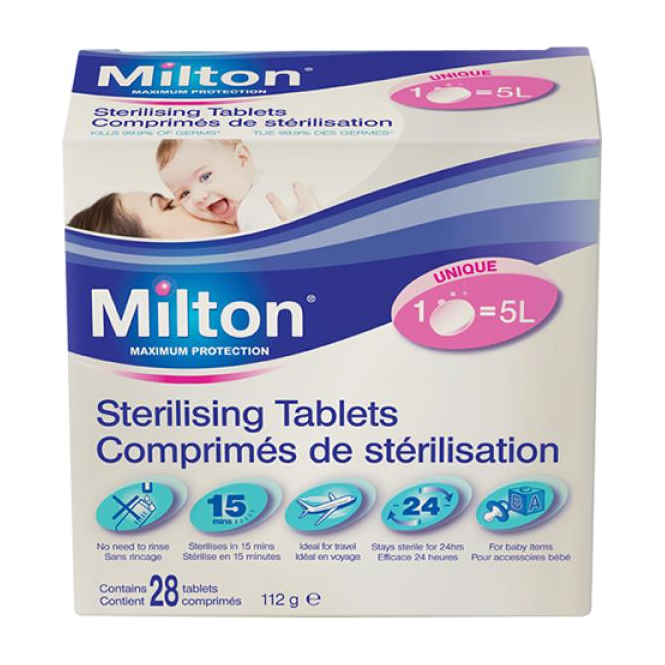 Milton Sterilising Tabs 28 Pack