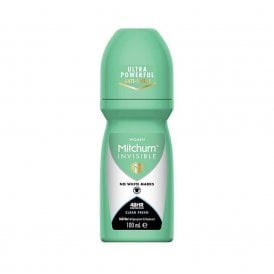 Mitchum Women Clear Fresh Invisible Anti-Perspirant Roll On 100ml