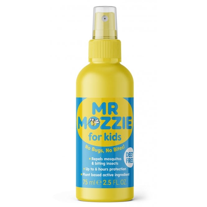 MR MOZZIE Kids Deet Free Insect Repellent Spray (75ml)
