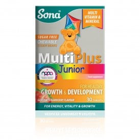 MultiPlus Junior Chewable Sugar Free 30 Tabs
