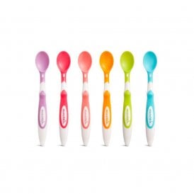 Munchkin Soft Tip Spoons 6 Pack 4 Months +