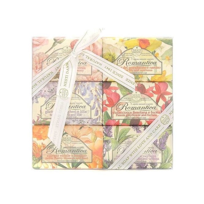Nesti Dante Romantica-Assorted Gift Set 6x150g