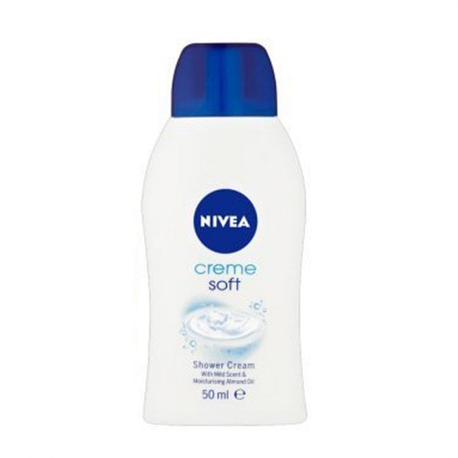 Nivea Creme Soft Shower Cream 50mlTravel Size