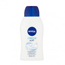 Nivea Creme Soft Shower Cream 50mlTravel Size