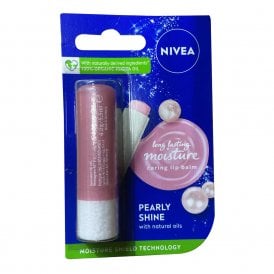 Nivea Pearly Shine Caring Lip Balm Stick 4.8g