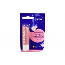 Nivea Pearly Shine Caring Lip Balm Stick 4.8g