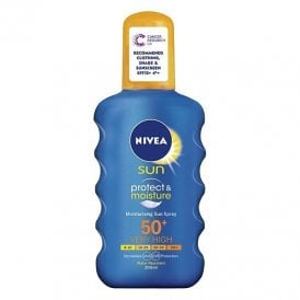 Nivea Sun Protect & Moisture Spray Spf50+ 200ml(0142)