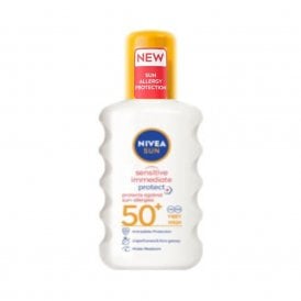 Nivea Sun Sensitive Allergy Spray Spf50+ 200ml
