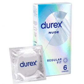 Nude Regular Fit Condoms 6 Pack