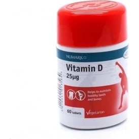Numark Vitamin D 25µg Tabs 60Tabs
