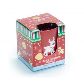 Pan Aroma Citrus & Cinnamon Sparkle Candle 100g
