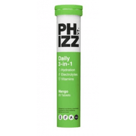 Phizz 3 In 1 Mango Effervescent Tablets 20's