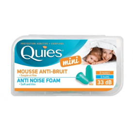 Quies Mini Foam Ear Plugs 3 Pairs