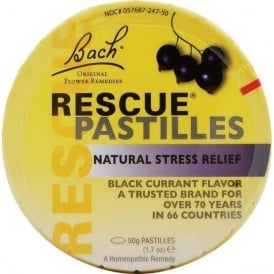 Rescue Remedy Pastilles Blackcurrant  50G