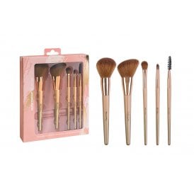 Royal Cosmetics Goddess Make Up Brush Set4 x Brushes, Brow Spoolie