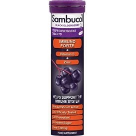 Sambucol Black Elderberry Effervescent tablets 15