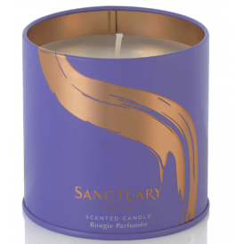 Sanctuary Spa Fig & Black Amber Scented Candle