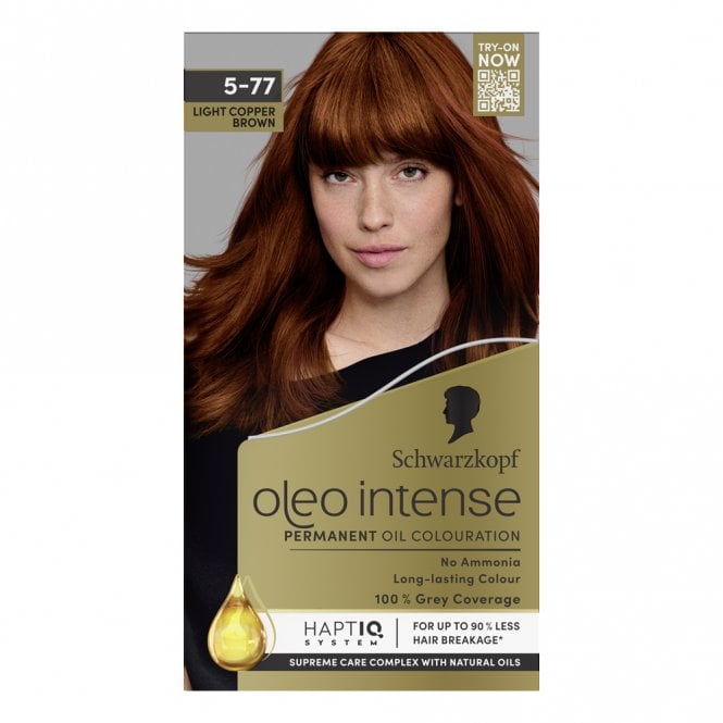 Schwarzkopf Oleo Intense Light Copper Brown 5-77