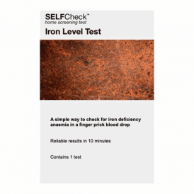 SELFCheck Iron Levels Test (Expiry 09/2024)