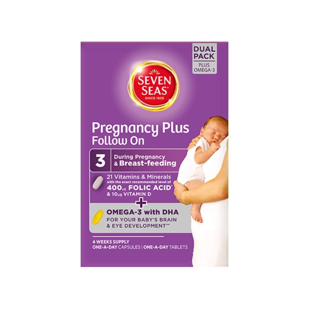 Setaven Plus Seven Seas PREGNANCY TABS PLUS 56's (Best Before end May 2024 ...