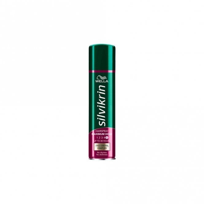 Silvikrin Maximum Hold Hairspray 75ml Travel Size(3060)
