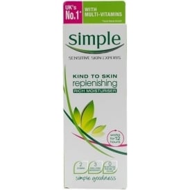 Simple Kind To Skin Replish Rich Moist 125ml