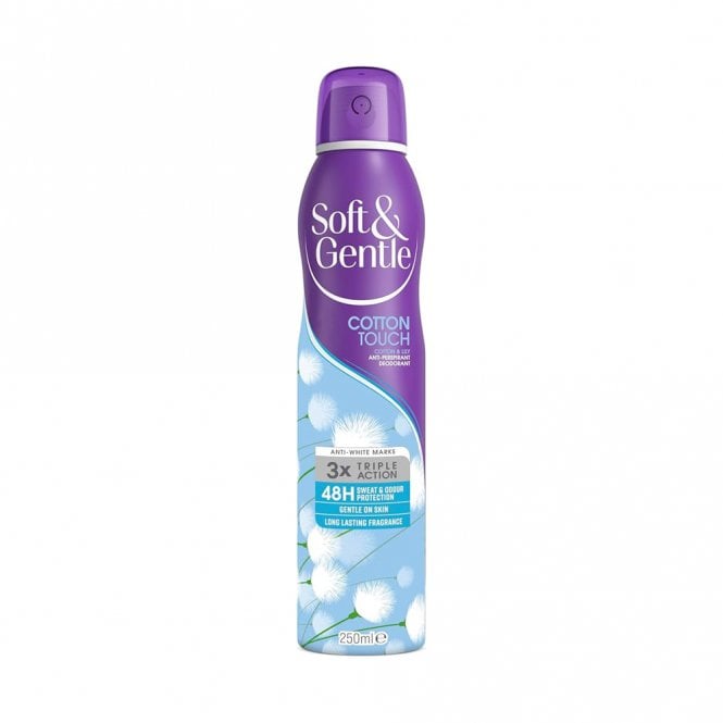 Soft & Gentle Cotton Touch Antiperspirant Deodorant Spray 250ml