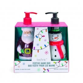 Technic Christmas Festive Hand Duo  300ml Santa Hand Wash, 300ml Snowman Hand Lotion